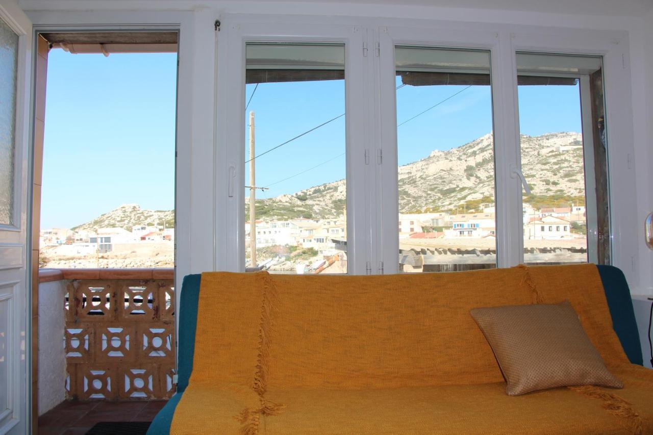Charmant Cabanon aux Goudes à Marseille avec vue mer Marselha Exterior foto